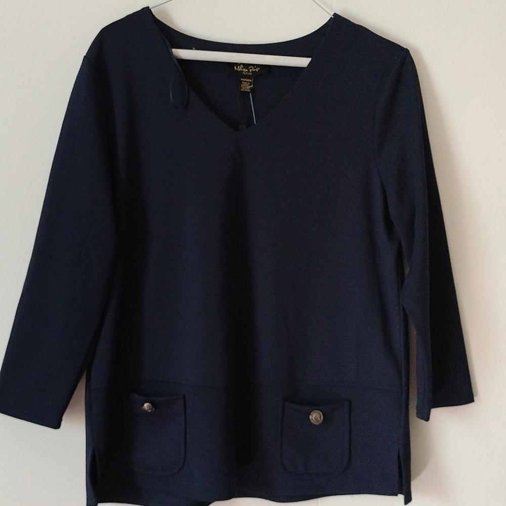 Melissa Paige long sleeve top size petite M